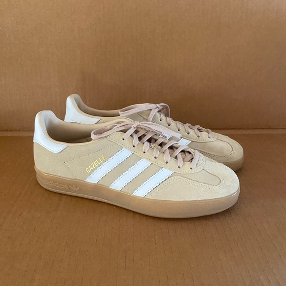 adidas Women's Gazelle Indoor Casual Shoes 'Magic Beige' | US 10 - Picture 2 of 8